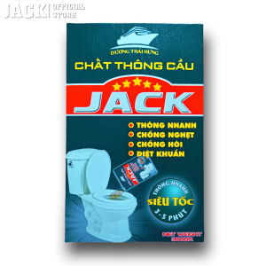Bột Thông Bồn Cầu Thông Cống Loại SIêu Mạnh Thông Tắc Nhanh Chóng Jack 300Gr