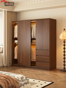 QIANGXIANG | Storage Wardrobe Sliding Door Custom