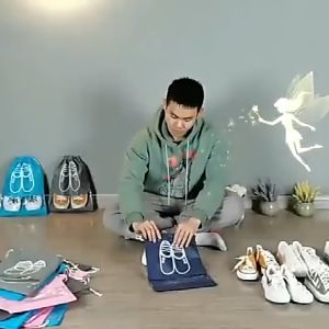 Tas Serut Sepatu Shoes Bag Penyimpanan Sepatu dan Sendal Kantong Sepatu Tali Serut Serbaguna