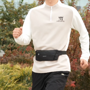 MENSPE Chest Bag / Waist Bag Multi-Functional Fitness Bag Waterproof Waist Bag Wear-Resistant Waist Bag Outdoor Sports Belt Pouch Running Waist Belt Phone Storage Bag Jogging Gym Marathon Waist Packs