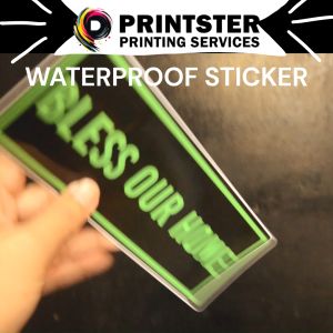 Bless Our Home Waterproof Vinyl Sticker