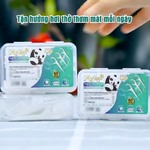 Combo Siêu Tiện Lợi Túi Tăm Chỉ Nha Khoa MyLan Cao Cấp 50 cái/ Túi