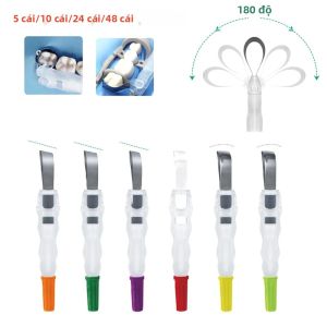 Hệ Thống Ma Trận Răng Dạng Cuộn Ghép Sẵn Loại 180 °   Khóa Giữ Bằng Thép Có Thể Điều Chỉnh Cho Vật Liệu Mão Răng