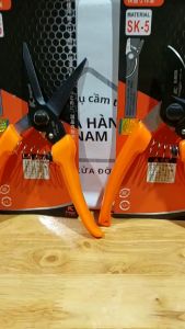 Kéo cắt cành tỉa cành thương hiệu Kapusi Bộ đôi chăm sóc cây cảnh cắt cành tỉa nhánh cây cảnh lưỡi thẳng lưỡi cong chất liệu thép đen SK5 chắc chắn sắc- Cửa Hàng Nam