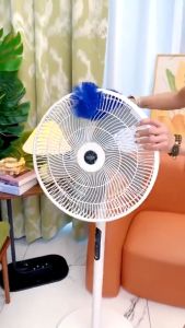 Cleaning Tool Electric Fan Sofa Shutter Flexible Electric Fan Dust Removal Household Cleaning Brush