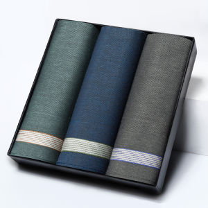 Khăn Tay Cotton Nguyên Chất Cho Nam Khăn Lau Mồ Hôi Cổ Điển Khăn Tay Di Động Thấm Hút Mỏng Chất Lượng Cao Thương Hiệu Lzda