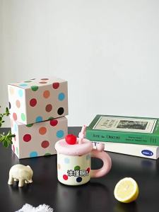SIYUE | Straw Lidded Large Capacity Ceramic Mug