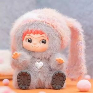 Letsvan WAKUKU FUZZY TRENDY FUN PARTY Series Plush Doll [100% Authentic][Optional] [Genuine]Official Blind Box Vinyl Face Plush Random Model Doll Figure Trendy Play Birthday Gift Decoration Toy