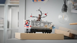 LEGO SUPERHEROES 76321 Đồ Chơi Lắp Ráp Spider-Man Đấu Với Doc Ock Tại Tàu Điện Ngầm (393 chi tiết)