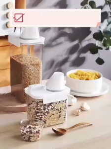 [HCM] Hộp đựng bột giặt nước giặt nước xả bằng nhựa cao cấp có nắp đậy-TyHome