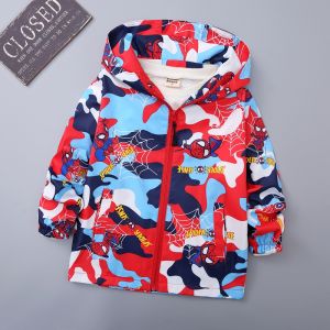 Boys Spring Autumn Winter Jacket 2025 Fashionable Lightweight Polyester Fiber Coat for Children And Boys Trendy Brand