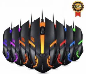 Mouse Gaming X1 RGB Wired Kabel usb For Laptop Komputer Game