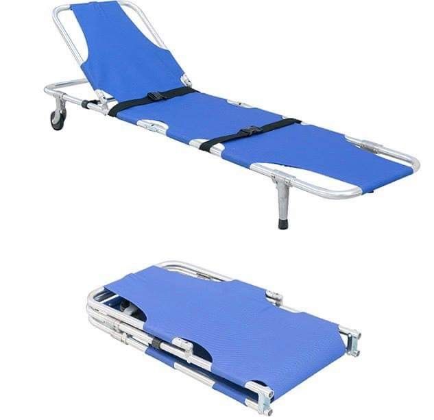Heavy Duty Foldable Reclining Stretcher with Wheels Taiwan Lazada PH