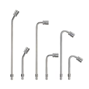 Thanh Nối Súng Rửa Xe 15-33cm Góc 25° - Đầu Cắm Nhanh 1/4 Phụ Kiện Tiện Lợi