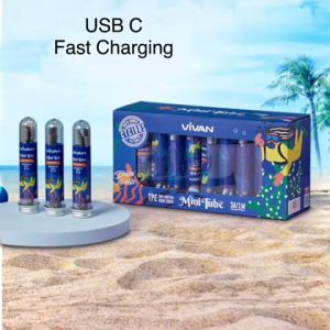 Kabel Tipe C Vivan Fast Charging - Mendukung Fast Charging, Tersedia dalam 3 Warna (Biru, Merah, Abu-abu)