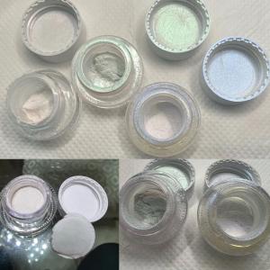 1Box Moonlight White Nail Powder NET0.2g Metallic Mirror Effect Pigment Dust for Gel Polish Nail Art Decorations Chrome Powders