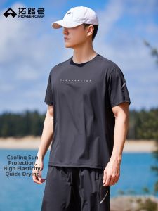 Pioneer camp | Outdoor Sun Protection Icy Silk Stretch Breathable Cool Quick Drying T-Shirt