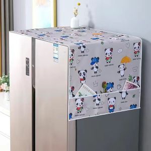 Tấm Lót Tủ Lạnh Chống Bụi Oxford Dày Chống Thấm Nước Chống Dầu Cho Tủ Lạnh Đơn Và Đôi Cửa Đa Năng