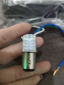 Lampu Stop Jelly RGB 12Mata - Lampu Rem Belakang Motor Mobil - Lampu Stop Jelly Rainbow 12Led