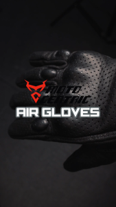 MotoCentric 100% Leather Riding Gloves Air Gloves Full Finger Screen Touchable Breathable Vintage Design