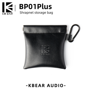 KBEAR BP01plus Case Earphone Box Self-Closing Square Portable Compression Shrapnel Storage Bag for Tech Accessories