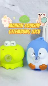 Mainan Squishy Gelembung Karakter Lucu Bubble Squishy Toy Mainan Anak Pencet Anti Stress WJ26