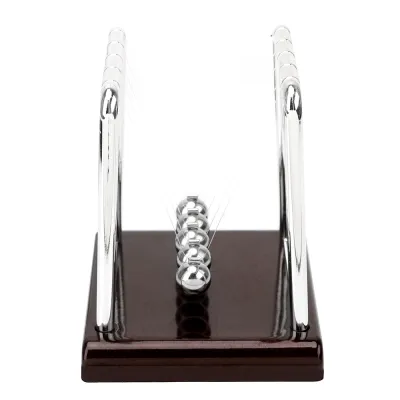 Metal Pendulum Ball Desk Table Decor Physics Science Pendulum Newton Ball Steel Balance Ball Newtons Cradle
