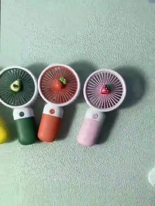 Kipas Karakter Portable Mini Kipas Angin Karakter Motif Animasi / Kipas Angin Genggam Holder Hp