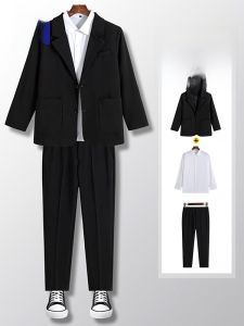 ROMON | Romon Casual Suit Set Spring Autumn New High Fashion Single-Breasted Jacket Youth Trendy Brand Formal Western Wear