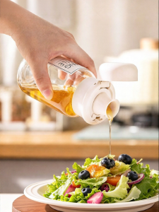 MODERN SWEETHOME | Food-Safe Kitchen Oil and Vinegar Dispenser Bottle