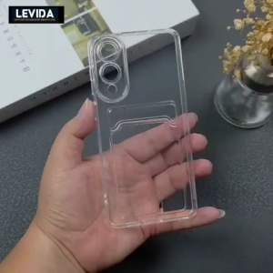 Samsung S25 Edge Card Case Clear / Slot Kartu Bening Case Samsung S25 Edge