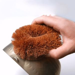 <<RAYACO>>Coconut Fiber Brush Natural /Berus Sabut Kelapa / Fibers Scrubbing Brush  椰刷 白棕刷  黑棕刷Berus coco / berus hitam
