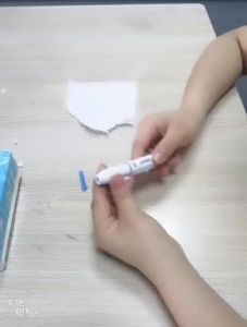 Kim Lấy Máu Sannuo Dùng Một Lần Vô Trùng Máy Đo Đường Huyết Ngoại Vi Bút Lấy Máu Đặc Biệt Kim Kim Châm Máu 50 Chi Nhánh 28G