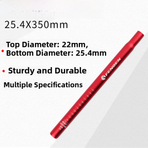Mountain Bike Saddle Tube Bicycle Aluminum Alloy Extended Seat Post for Folding Bike Single Speed Cycling Equipment Parts
