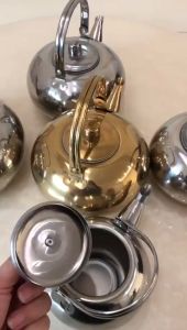 Teko Kettle Mini Pot Stainless Tea Pot Air Panas Dingin Ceret Teko Saringan Saji Kopi Teh Serbaguna