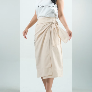 Bodytalk Rok Midi Wanita Browfy Cream Online 52016T5CM