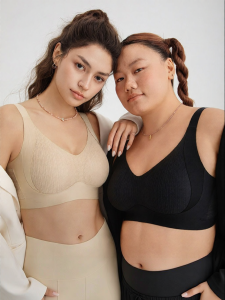 Breathable Lace Soft Support Big Bust Reducing Lifting Anti-Sag No Wire Bras