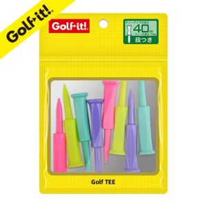 Japanese Original Import Durable Adjustable Height Golf Tee Low Resistance Plastic Limit T Ball Holder Ball Nail