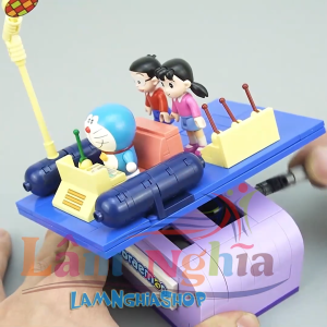 Đồ Chơi Lắp Ráp Keeppley Doraemon K20401 Có Minifigures & Cơ Chế Xoay Độc Đáo