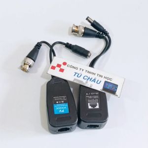 Video Balun Camera dùng cáp mạng Lan (Cat 5 Cat 6) 8MP HD / Giá bán theo Bộ