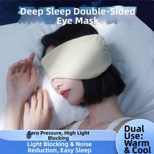 JIFANPAUL | Sleep Aid Eye Mask & Ear Cover with Light-Blocking Soundproofing Cooling & Breathable Design for Nap Time Machine Washable