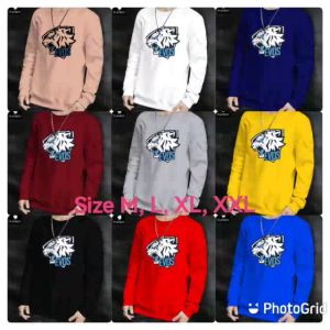 Diskon Spesial Sweater Keren Crewneck Elegan Sweatshirt Cowok Kasual Sweter Cowo Kekinian Baju Evos
