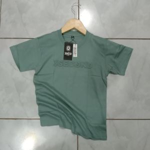 Baju Kaos anak timbul 1-12 tahun laki-laki dan perempuan viral tebal