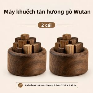 Máy Khuếch Tán Tinh Dầu Bằng Gỗ Cho Bàn Làm Việc Tại Nhà Thiết Bị Xông Hương Liệu Thụ Động Không Cần Nước Quà Tặng Trị Liệu Hương Thơm