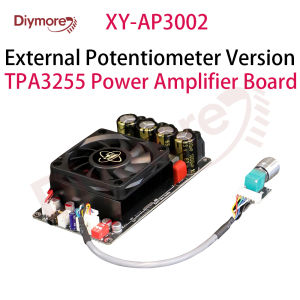 XY-AP3002 Digital Amplifier Board TPA3255 High Power 300W * 2 Bridge Single Channel 600W No POP Power Supply DC18-51V/10A