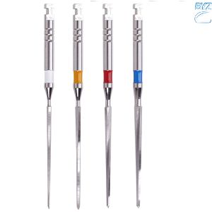 4pcs/box Dental Fiber Drill Metal Reamers Drills Bit For Fiber Post Engine Endodontics Files Refills