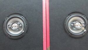 2 Pcs 6 Inch Car HIFI Coaxial Speakers 300W 2-Way Auto Audio System with Woofer & Tweeter for 36V 4.0 Surround Sound Upgrade