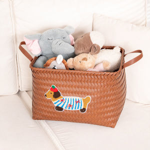 TAOXIAOHE | High Capacity Cartoon Style Cute Toy Storage Basket