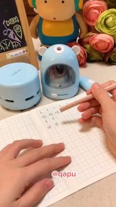 Bộ Máy Gọt Bút Chì Tự Động - Máy Chuốt Bút Chì Tự Động Mới Xịn Xò Tặng Kèm 2 Viên Pin