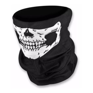 Skull Pattern Motorcycle Mask Dustproof Head Bandana UV Proof Scarf for Riders